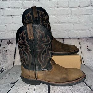Wolverine Men’s Rancher Waterproof Wellington Steel Toe Leather Cowboy Boots